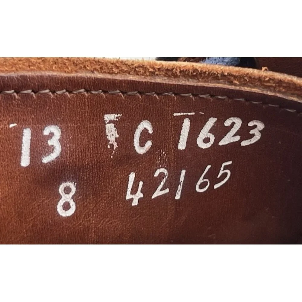 Allen Edmonds Strand Cap-Toe Brown Leather Oxford Dress Shoes Mens Size 13 C